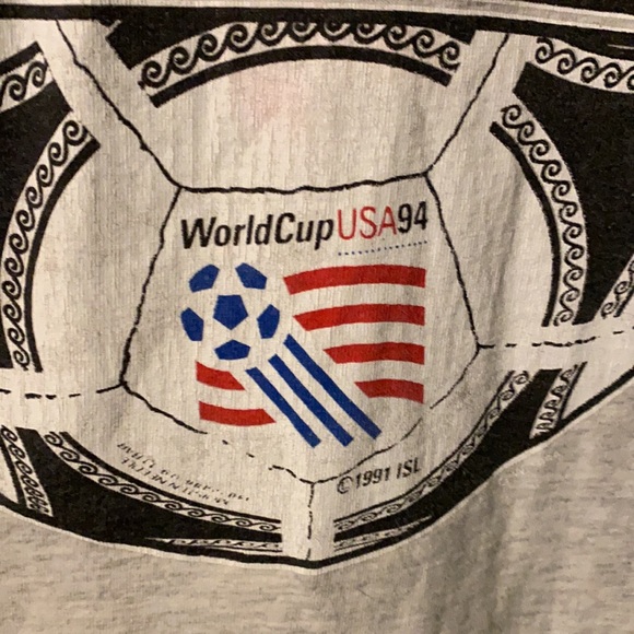 ⚽️ Vintage 1991 World Cup soccer shirt - Picture 4 of 7